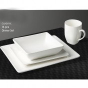 Dinner Set 16pcs: Square
