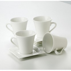 Cup & Saucer Set 8pcs